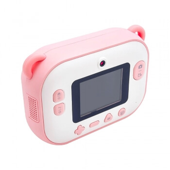 Детский фотоаппарат Kids Camera Fun Print (розовый)-3