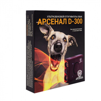 Ультразвуковой отпугиватель собак Арсенал D-300-6