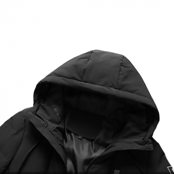 Куртка с подогревом Hotin черная 3XL-4