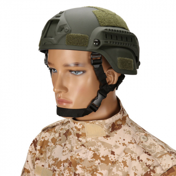 Тактический шлем ABS Mich зеленый-4