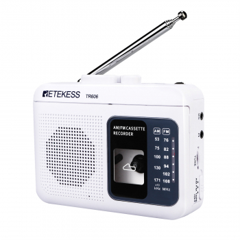 Портативный радиоприемник с кассетным плеером Retekess TR606-3