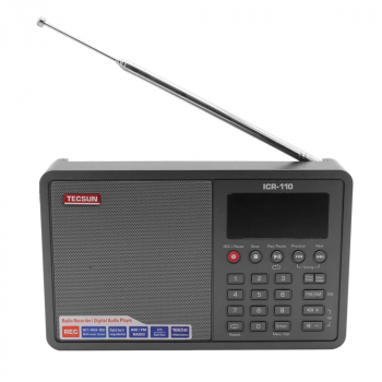 Цифровой всеволновой радиоприемник с mp3 плеером Tecsun ICR-110-2